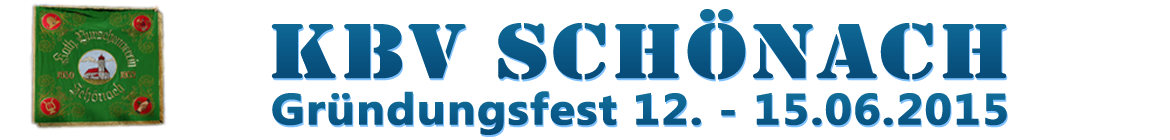 KBV Schönach - Gründungsfest 2015